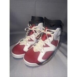 Nike Air Jordan 6 Retro‎ Men's Size 9 Carmine 2021 CT8529-106